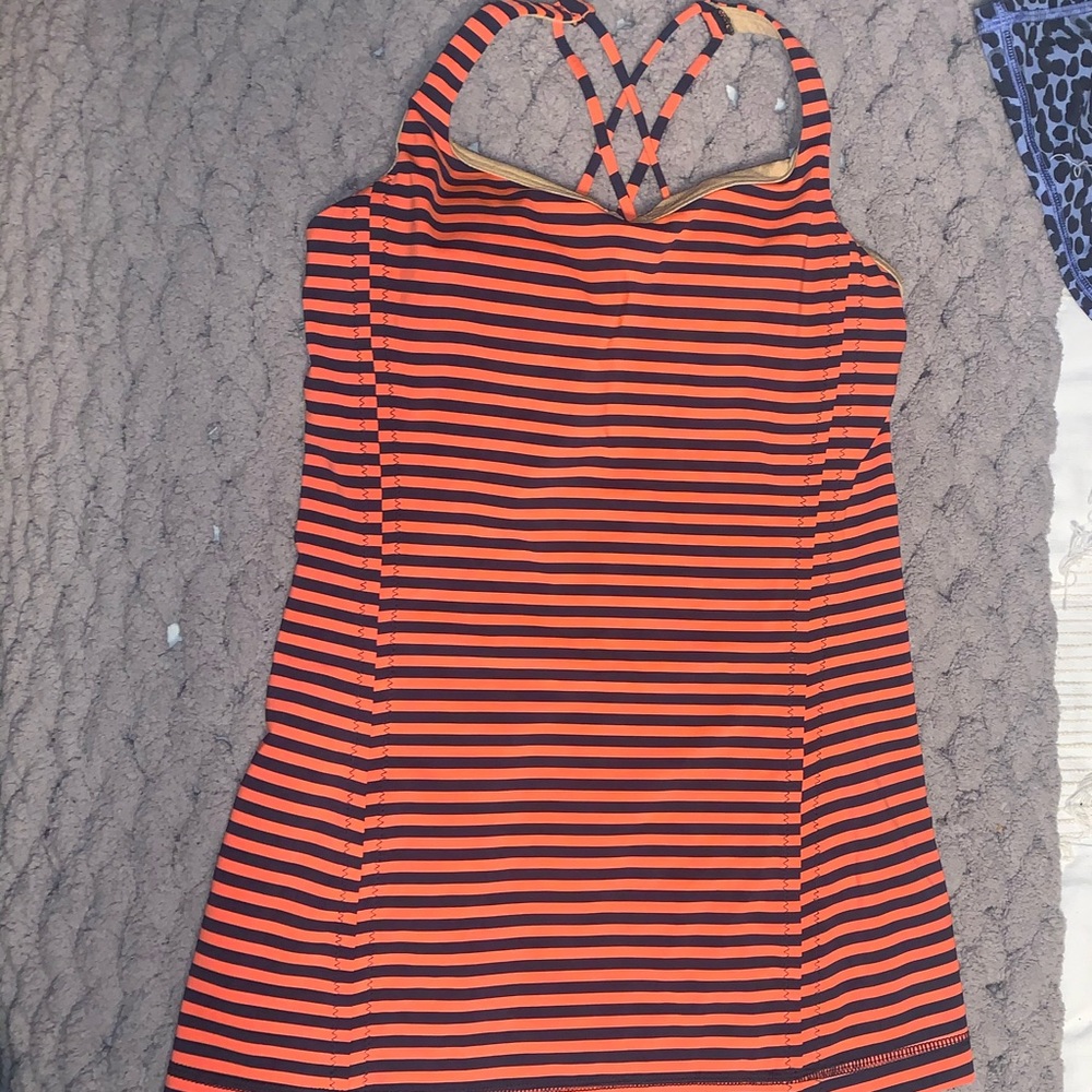 Lulu Lemon tank top with bra built in